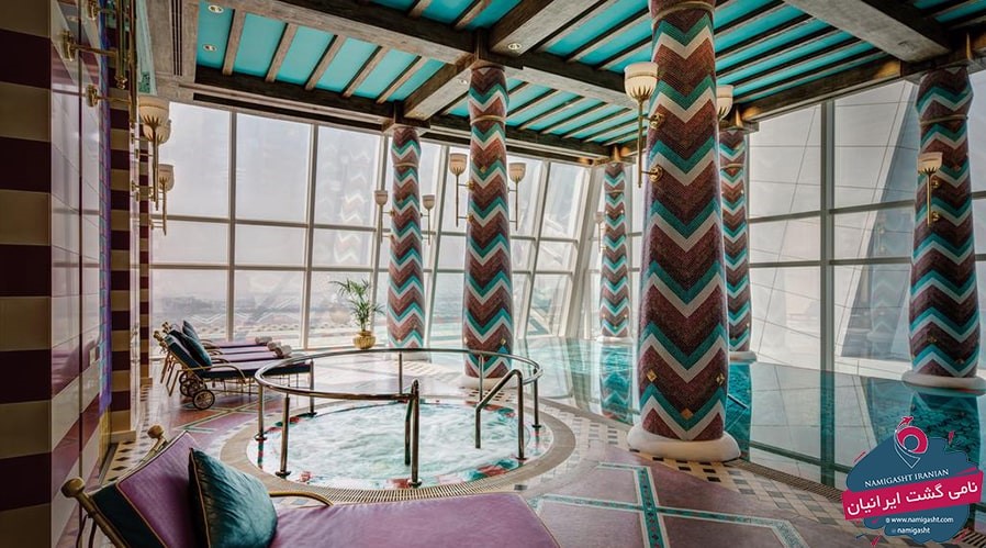 امکانات و خدمات هتل برج العرب دبی