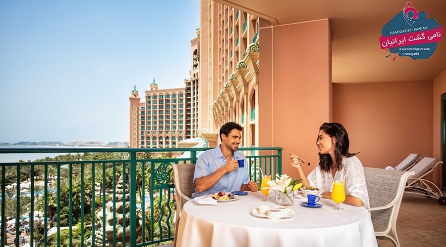 اتاق های هتل آتلانتیس دبی