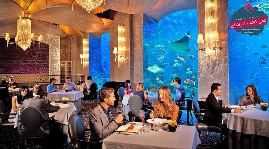 رستوران ‌های هتل آتلانتیس پالم دبی