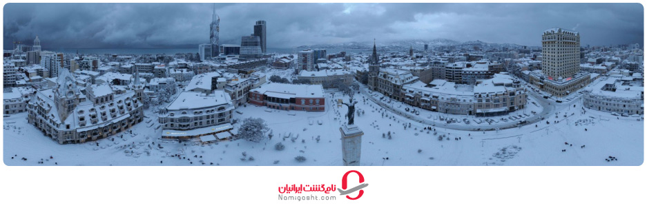 آب و هوای باتومی در  زمستان