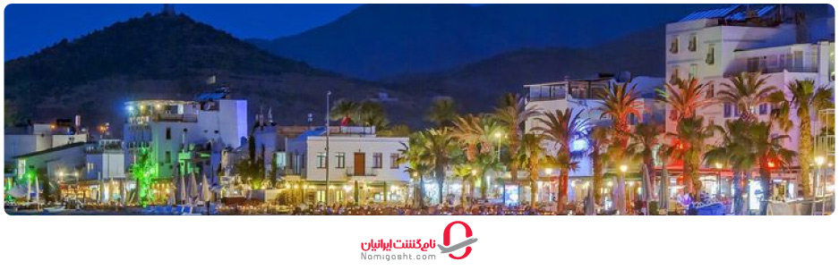 آب و هوای بدروم در زمستان