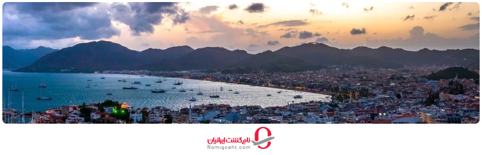 آب و هوای مارماریس در زمستان