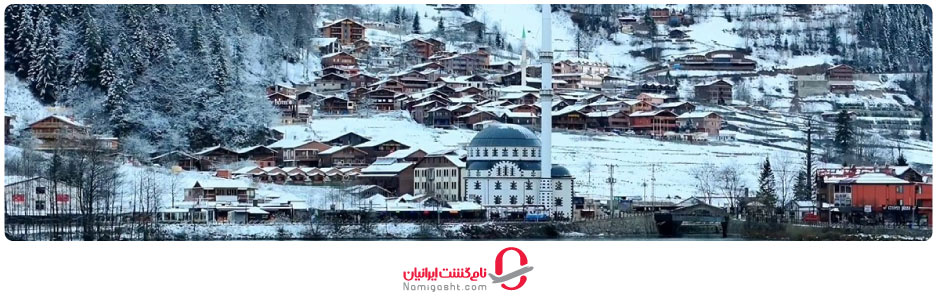 آب و هوای ترابزون در زمستان