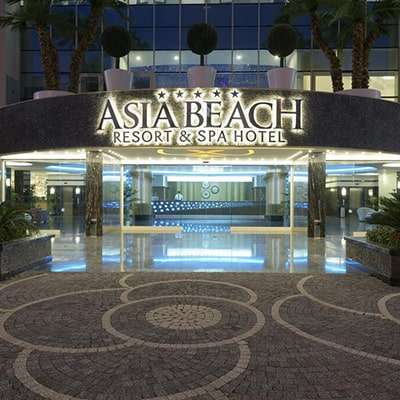 Hotel asia beach resort alanya
