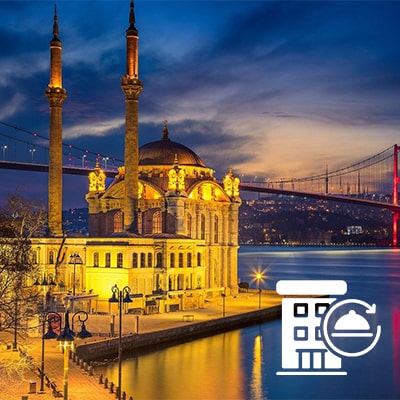 تور استانبول - صبحانه ، ناهار ، شام