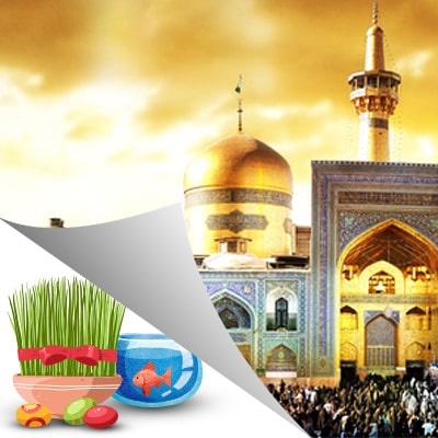 تور مشهد عید با قطار نیمه دوم